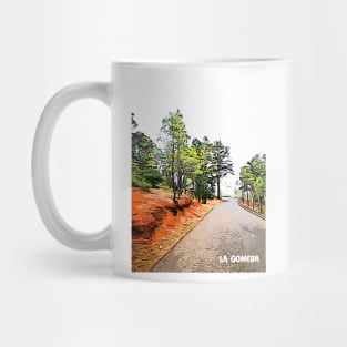 La Gomera Spain island Mug